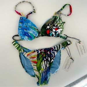 Swiminista x Christian Lacroix Bikini Set NWT
